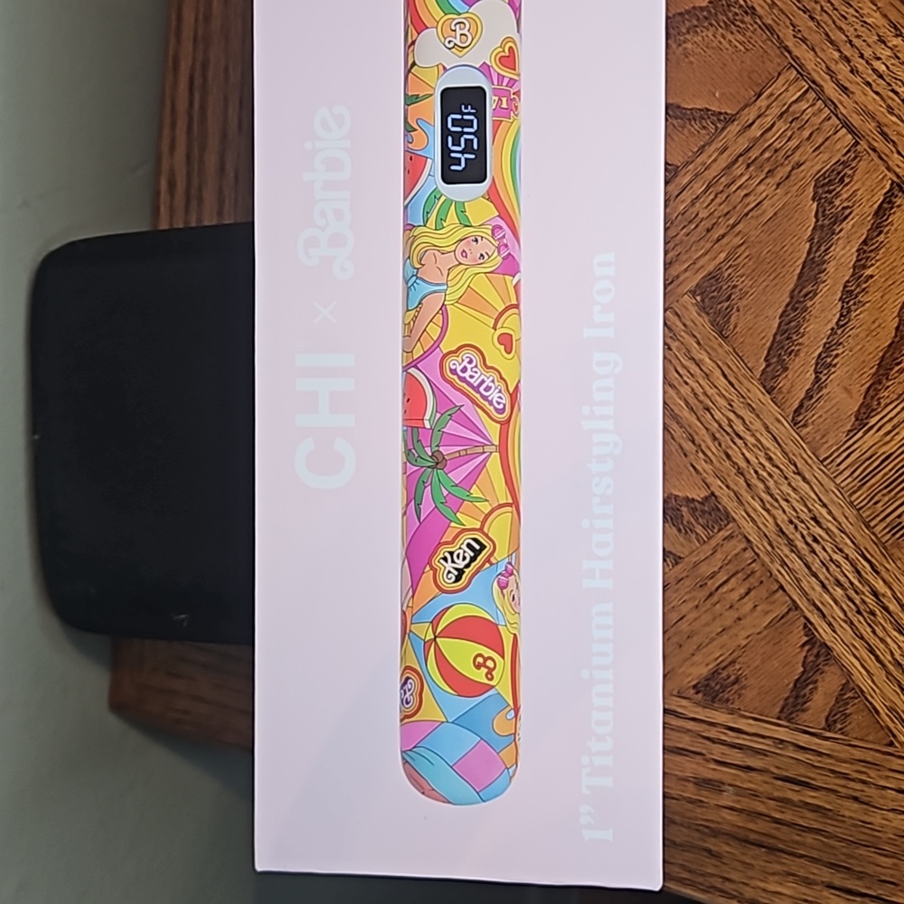 CHI X Barbie hairstyling iron